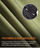 Traje de camuflaje de selva táctico unisex de punto de nuevo diseño - details 4