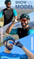 KAPVOE Gafas de Sol para Ciclismo Lentes Ajustables de Luz Protección UV400 Marco de Plástico - details 0