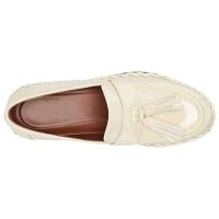 Zapatos casuales de cuero beige de alta calidad de las mujeres del OEM ODM de las mujeres - details 6