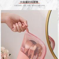 Bolsa de Maquillaje Portátil para Viajes Organizador de Pinceles de Maquillaje Compacto - details 4