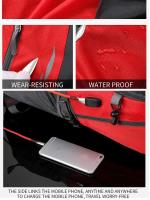 Bolsa de Montañismo al aire libre portátil, bolsa de viaje de gran capacidad, mochila impermeable para hombres y mujeres, mochila de viaje ligera - details 2