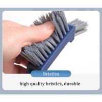 Cepillo multiusos para limpieza de huecos de suelo de azulejos de baño, cepillo de limpieza manual con ranura para ventana, herramienta de cocina para esquina de pared del hogar. - details 4