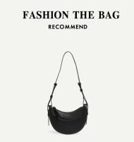Bolso cruzado de Color puro para mujer, bolso de hombro doble, a la moda, combina con todo - details 6