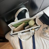 Bolso de Hombro Grande para Mujer Moda de Bloques de Color Salpicados Ideal para Trabajo, Viajes, Crucero - details 3