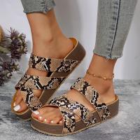 Zapatos de zapatilla con estampado informal para mujer a la moda de verano - details 3