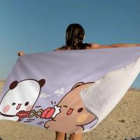 Bubu y Dudu linda playa de dibujos animados para niños baño personalizado piscina vacaciones Picnic toalla fiesta regalo - details 13