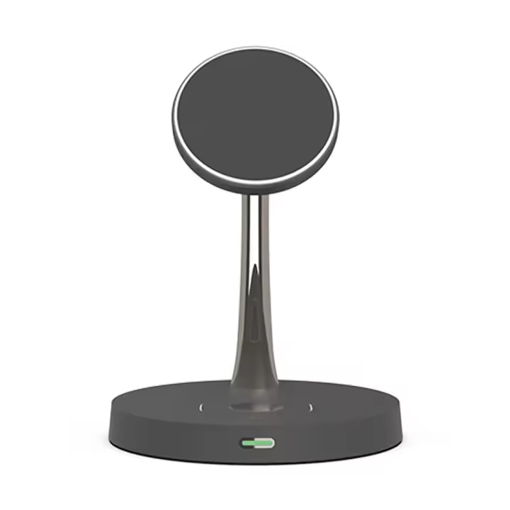 Carga Inalámbrica Qi para iPhone Adaptador de Carga para Watch 7, 6, 5, Airpods Pro 2 - 1