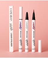 HANDAIYAN Delineador de ojos líquido brillante nacarado de color, pigmento de sombra de ojos metálico, cejas, resistente al agua, arte de labios para fiesta - details 11