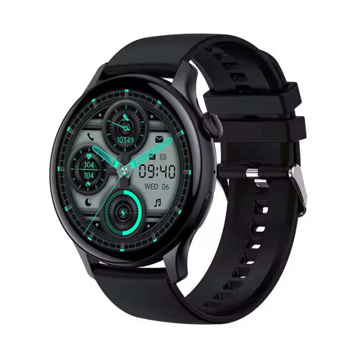 HK85-reloj inteligente para hombre y mujer, accesorio de pulsera resistente al agua IP67 con control del ritmo cardíaco, Pantalla AMOLED 1,43, seguimiento de actividad deportiva - 1