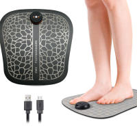 Electric Foot Massager Portable ABS Physiotherapy Feet Legs Muscle Stimulator Integrated Fitness Equipments USB Rechargeable - details 2