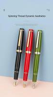 82 pluma estilográfica 0,38/0,5/0,7mm punta Extra fina Clip plateado bolígrafos elegantes de lujo escritura suministros escolares de oficina papelería - details 6
