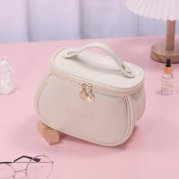Bolsa de maquillaje, organizador de cosméticos con múltiples compartimentos para mujeres y niñas, artículos esenciales - details 5