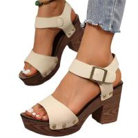 Sandalias de tacón alto para mujer, zapatos de verano - details 6