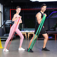 Resistance Band Natural Latex 7 levels 5-175 Lbs Durable Premium Quality Elastic Flexible Exerciese Bands Gym Pull Up Band - details 2