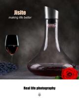 Botella de vidrio sin plomo, lata de vino tinto con aireador incorporado, accesorio para botella rápida - details 7