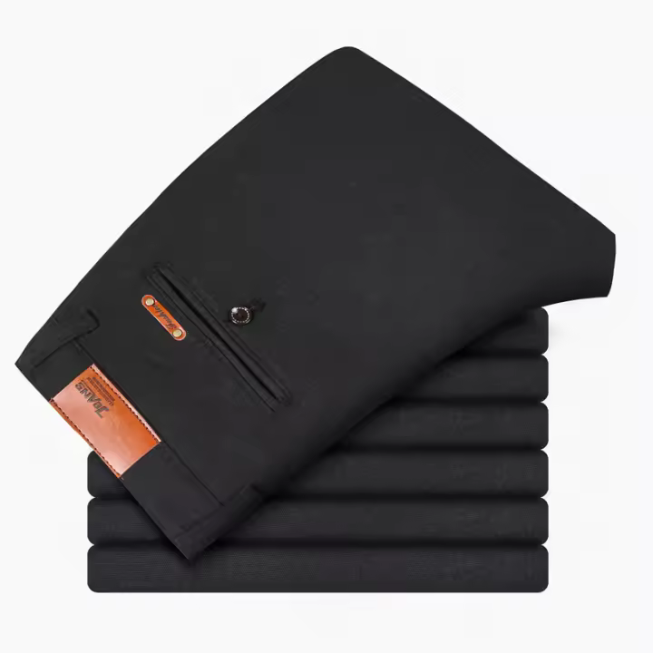 Pantalones Chinos para Hombres de Moda Primavera 2025 Estampado a Cuadros, Ajuste Delgado, Pie Small, Pantalones Largos - 1