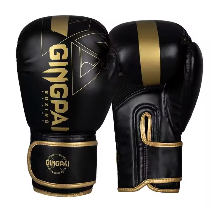 Profesional 6/8/10/12/14oz Bo PU Muay Thai MMA profesión Kickbo adultos saco de arena guantes de entrenamiento equipo - 1