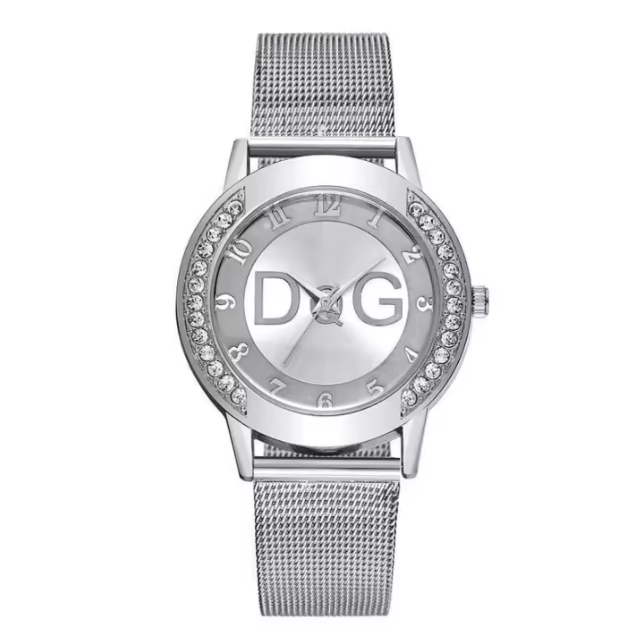 Reloj de cuarzo decorado con diamantes de imitación para mujer, reloj de pulsera moderno para mujeres y niñas, reloj moderno y exquisito para regalo de cumpleaños - 1