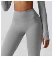 Pantalones de Yoga Transpirables para Mujer Pantalones Deportivos sin Costuras Elásticos Hips Push Up Leggings de Fitness Exercise Yoga Tipo de Paño: Entrenamiento - details 14