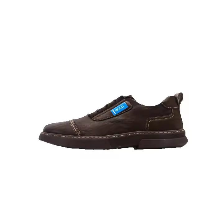 ECCO zapatillas de deporte informales, zapatos de diseñador, zapatos deportivos para hombre, zapatillas para correr para mujer, baloncesto al aire libre, zapatillas planas transpirables blancas para caminar - 1