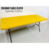 Mantel de por vida, tela de LICRA y algodón para mesa, plegable, estirable, 4 pies/6 pies - details 3