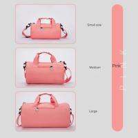 Bolsas de gimnasio ligeras de nailon para niños, bolso de mano de un hombro para viajes, deportes, baile, fin de semana, natación, Fitness - details 11
