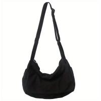 Bolso cruzado para mujer, bolso de lona retro, bolso de un solo hombro para adolescentes, bolso informal, bolso cruzado - details 8