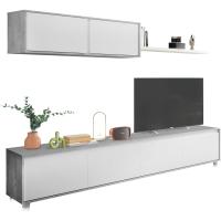 Conjunto Reversible de Salón Mueble de TV Módulos de Comedor Modelo Arlet - details 9