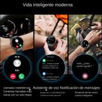 Reloj inteligente con luz LED y Bluetooth para hombre - details 2