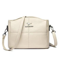 Bolso De Hombro Para Mujer De Cuero Suave De Alta Calidad Moda 2023 Bolso Cruzado Pequeño Bolsos De Mano Versátiles Con Cierre De Cremallera Y Decoración De Lentejuelas - details 5