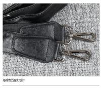 2025 nuevas de cuero bolso cruzado para hombres bolsos de trabajo Casual hombre bolso de mensajero negro bolso de hombre bolso de hombro de negocios Sling Pack - details 16