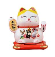 Figura de Cerámica de la Suerte Recargable Fortuna Solar Decoración Interior Regalos 5 Tipos - details 12