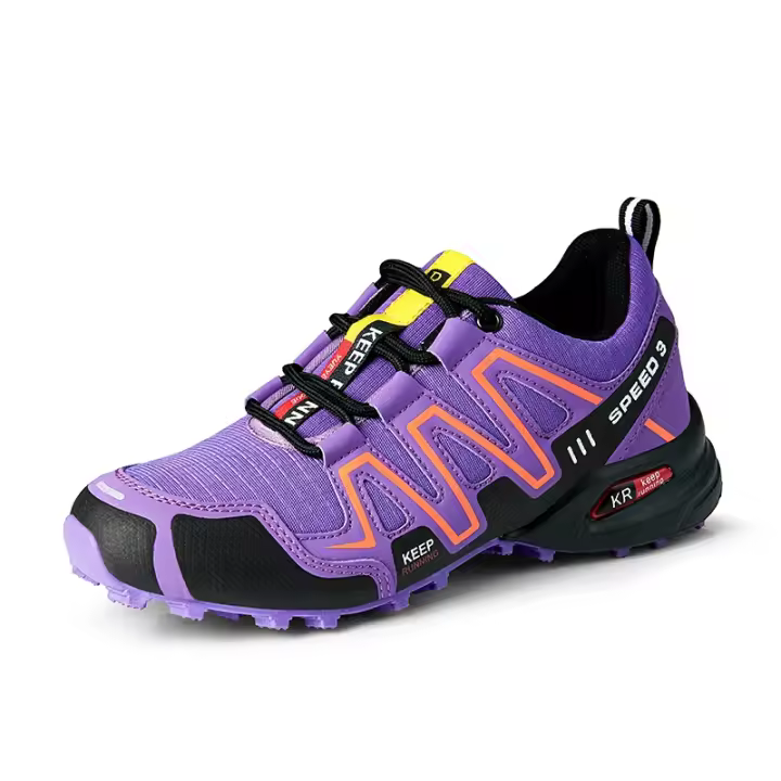 Zapatos de senderismo para mujer, calzado de escalada Trekking al aire libre de otoño, zapatillas deportivas para mujer, zapatos deportivos de montañismo - 1