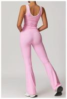Conjunto de Yoga de 2 Piezas Trajes de Entrenamiento de Poliéster para Fitness - details 20