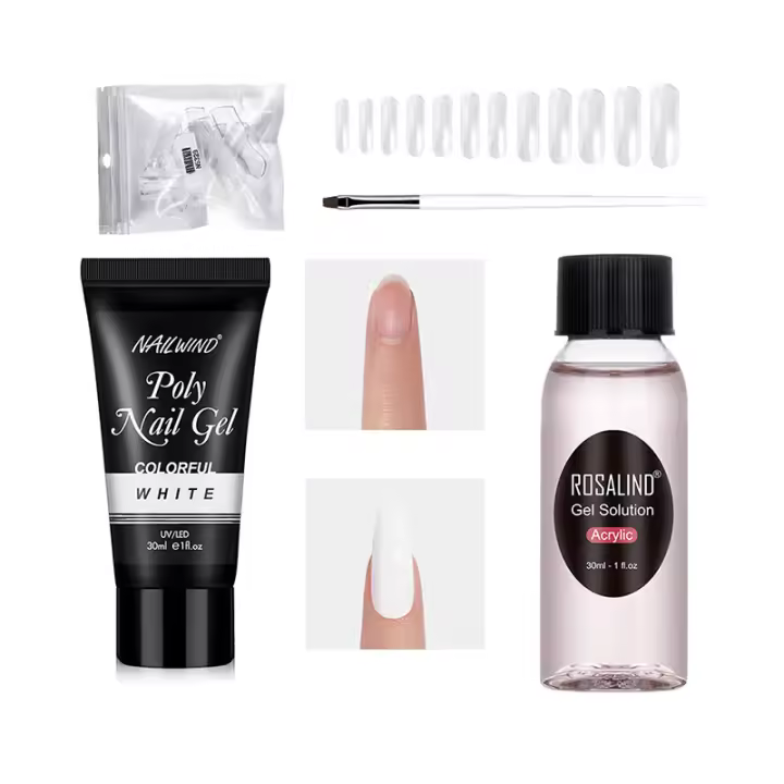 NAILWIND-Juego de Herramientas de manicura, lámpara LED UV, secador con esmalte de Gel, taladro eléctrico, capa superior - 1