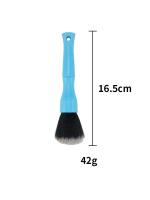 Cepillo para detalles de coche, cerdas suaves, Interior, limpieza de huecos, lavado de coches, estilo largo y corto opcional - details 10