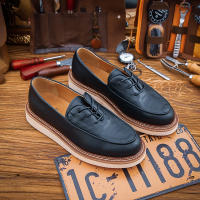 Zapatos de cuero vacuno puro de alta gama, cuero vacuno de primera capa, casuales, transpirables, suela suave - details 3