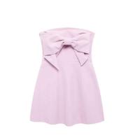 Nueva moda 2024, vestidos con lazo para mujer, minifaldas elegantes y chic para mujer - details 2