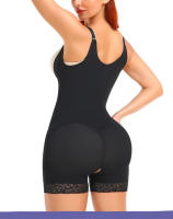 Slimming Shapewear for Women Postpartum Tummy Control Body Shaper Butt Lifter Bodysuit Zipper Open Bust Open Crotch Corset Fajas - details 13