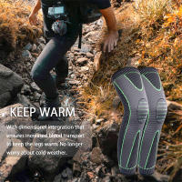 1/2Pcs Full Leg Sleeves Long Leg Compression Sleeve Knee Support Brace for Man Women Sports Cycling Basketball Soccer Arthritis - details 11