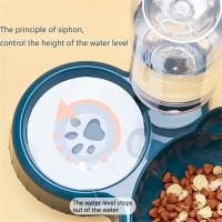 Tazones de Gato de Plástico Alimentador de Doble Boca para Comida y Agua - details 12