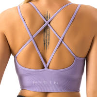 Nvgtn-Sujetador sin costuras para mujer, Top de licra, elástico, transpirable, realce de pecho, ropa interior deportiva de ocio - details 32