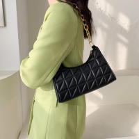 Bolso de hombro Hobo para mujer, bolso de cadena, a cuadros, de moda, avanzado, nueva tendencia - details 16