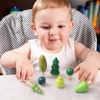 Rompecabezas educativo Montessori para niños, juego de Rayo de equilibrio para bebés, juguetes de bloques de construcción - details 13