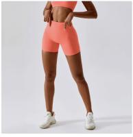 Pantalones Cortos Deportivos para Mujeres Leggings de Yoga de Cintura Alta Aprones de Entrenamiento de Gimnasio con Secado Rápido Material de Nylon Adecuados para Yoga y Elasticidad - details 1
