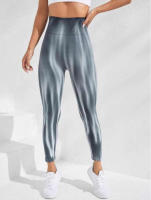 Pantalones de yoga sin costuras Tie-dye Aurora hip, pantalones de chándal de cintura ajustada, senderismo, deportes al aire libre necesarios - details 3