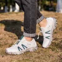 Zapatos de senderismo de montaña para hombre y mujer, zapatillas deportivas transpirables para caza, talla grande 36-46, verano - details 14