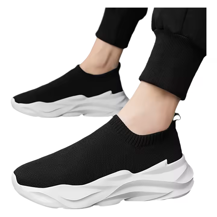 Zapatillas de deporte informales sin cordones para hombre, calzado deportivo cómodo para exteriores, para hombre - 1