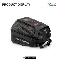 Bolsa de Tanque de Fibra de Carbono MOTOCENTRIC Impermeable, Anti-robo, Reflectante, Gran Capacidad, Soporte de Teléfono, Anillo de Adaptador, Correa de Hombro - details 24