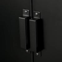 Armario de Almacenamiento Metálico Doble Puerta Ajustable para Oficina, Salón, Dormitorio - details 17
